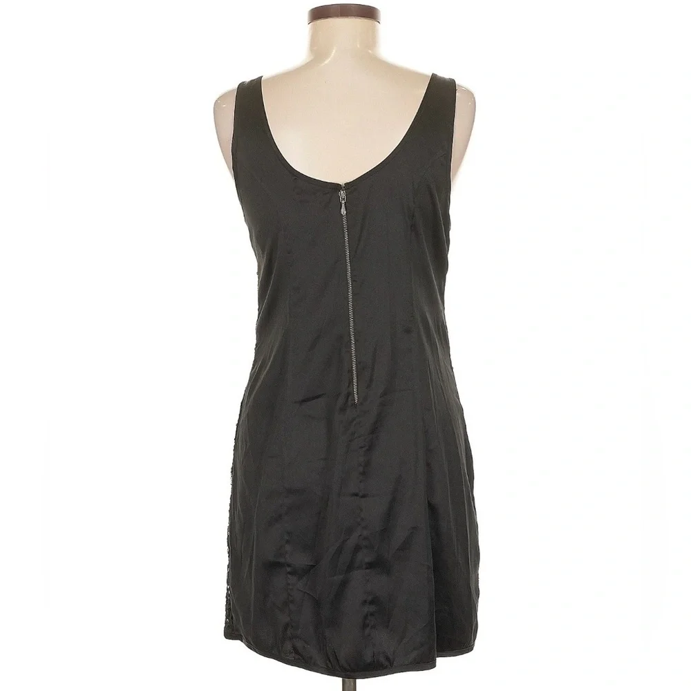 Guess Black and Silver Sequin Mini Party Dress - Picture 3 of 6